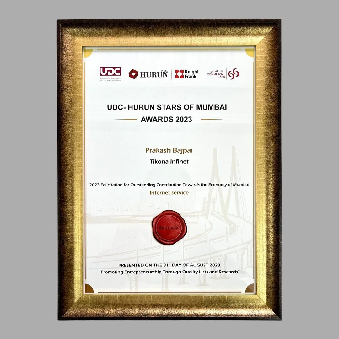 Hurun Report Certificate Frame